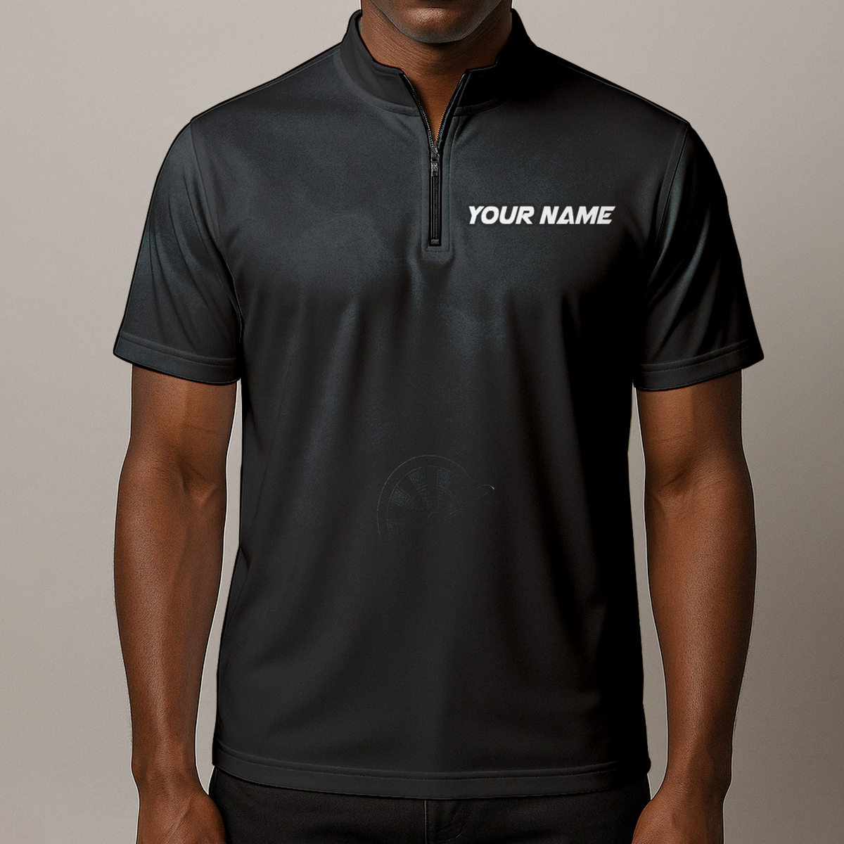 Personalized Black Kraken Octopus Dart Polo Shirt additional image 8