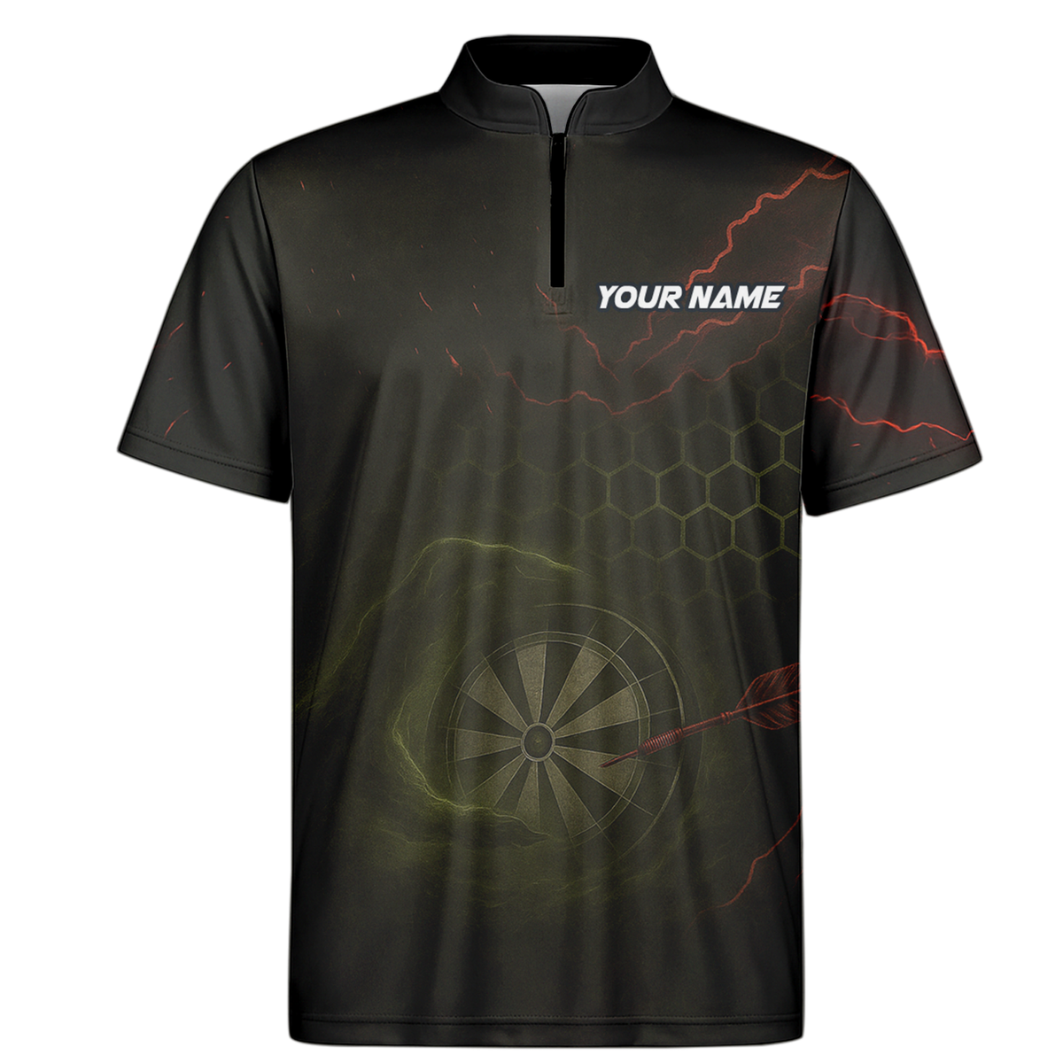 Personalized Viking Skull Dark Darts Jersey Polo Shirt Custom Name Team additional image 6