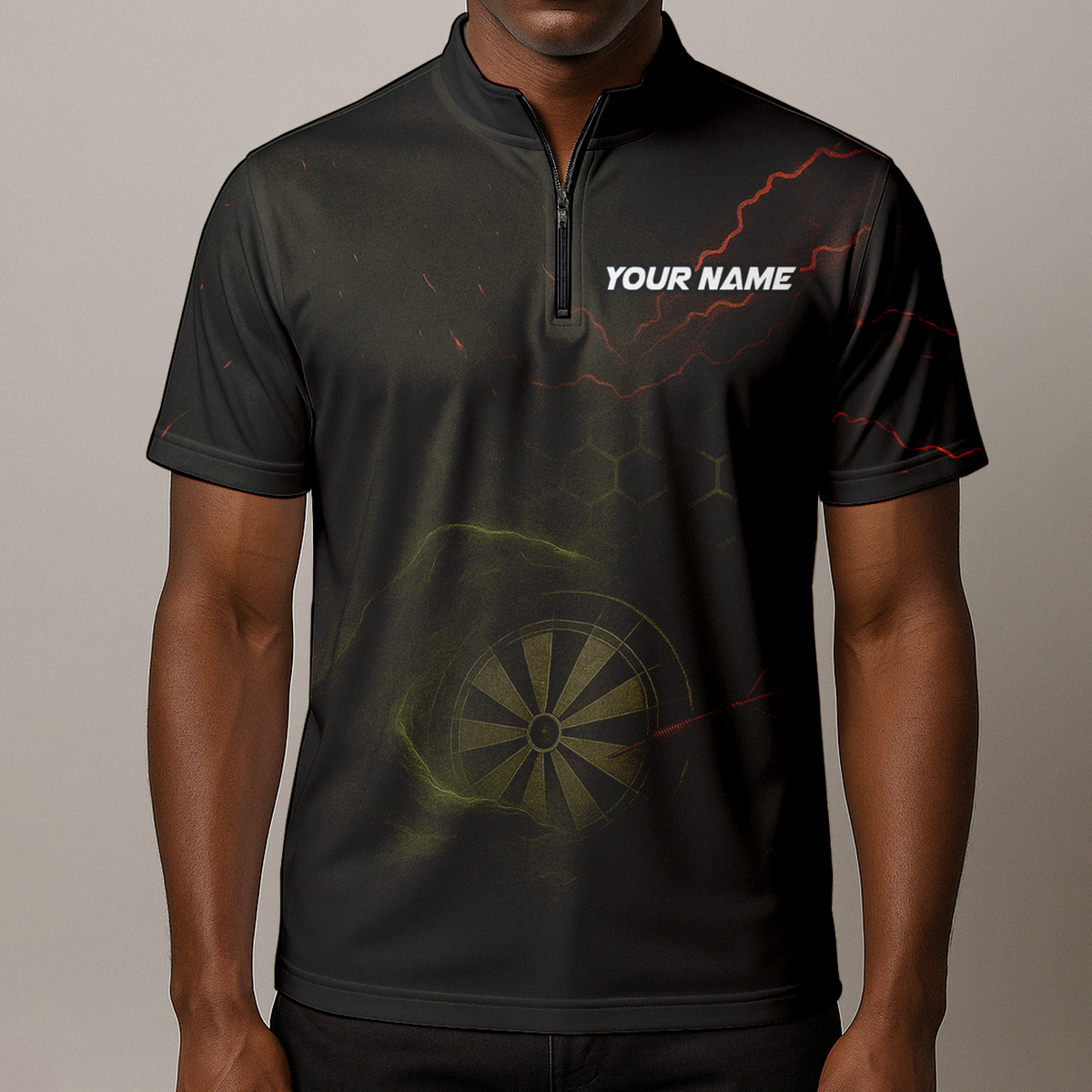 Personalized Viking Skull Dark Darts Jersey Polo Shirt Custom Name Team additional image 8