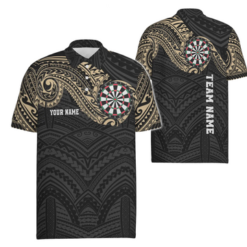 Champion Tribal Men's Darts Polo Shirt - Dart Shirt for Men - Dart Jerseys E194