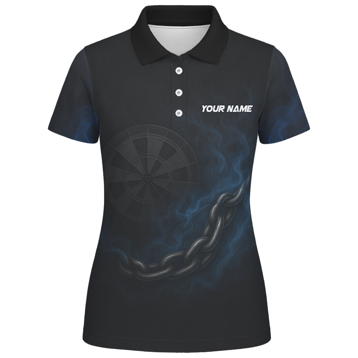 Personalized Scorpion Black Blue Darts Jersey Shirt Polo For Women V9256 additional image 1