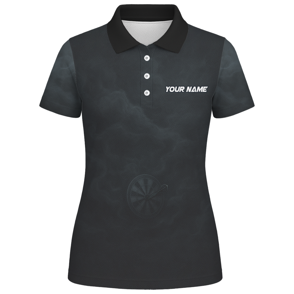 Personalized Black Kraken Octopus Dart Polo Shirt For Women X7981 additional image 1